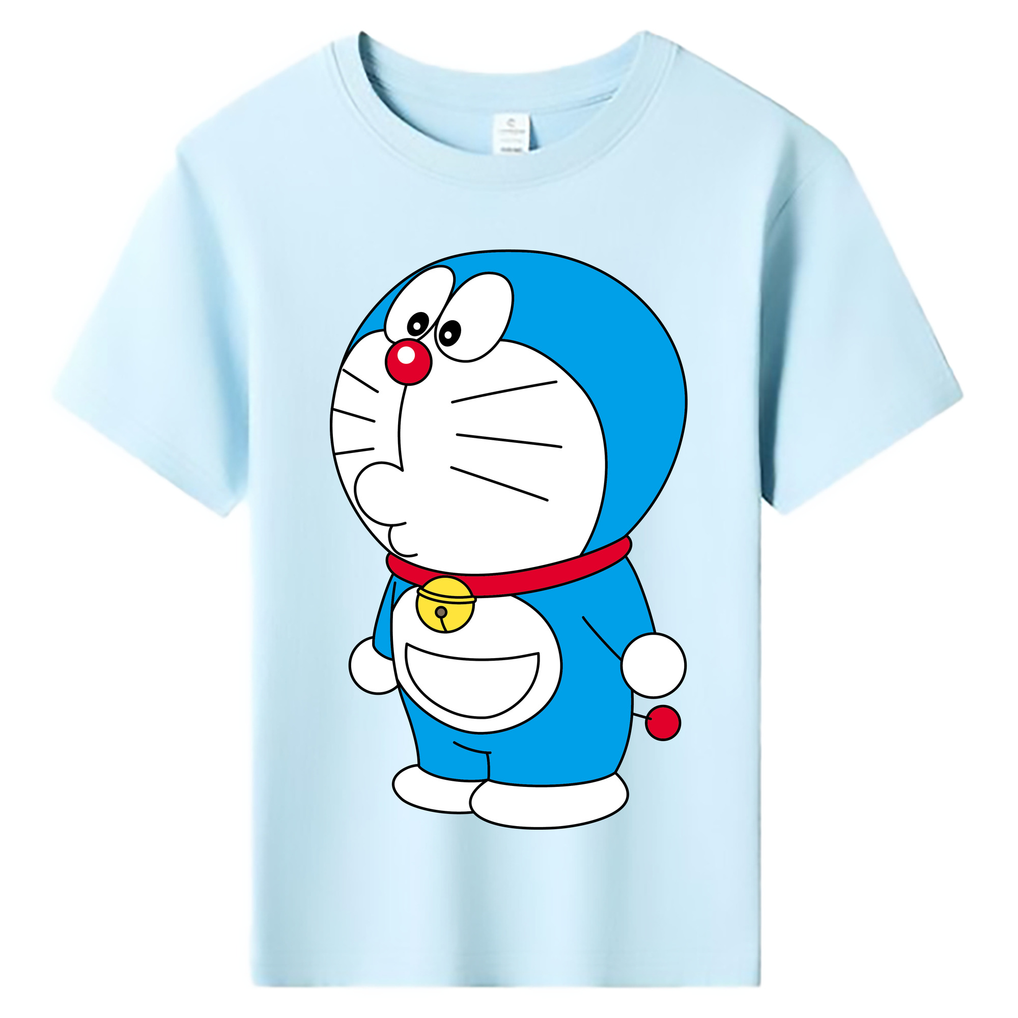 （画像用） ドラえもん Doraemon 綿100％キッズTシャツ（フロントプリント）